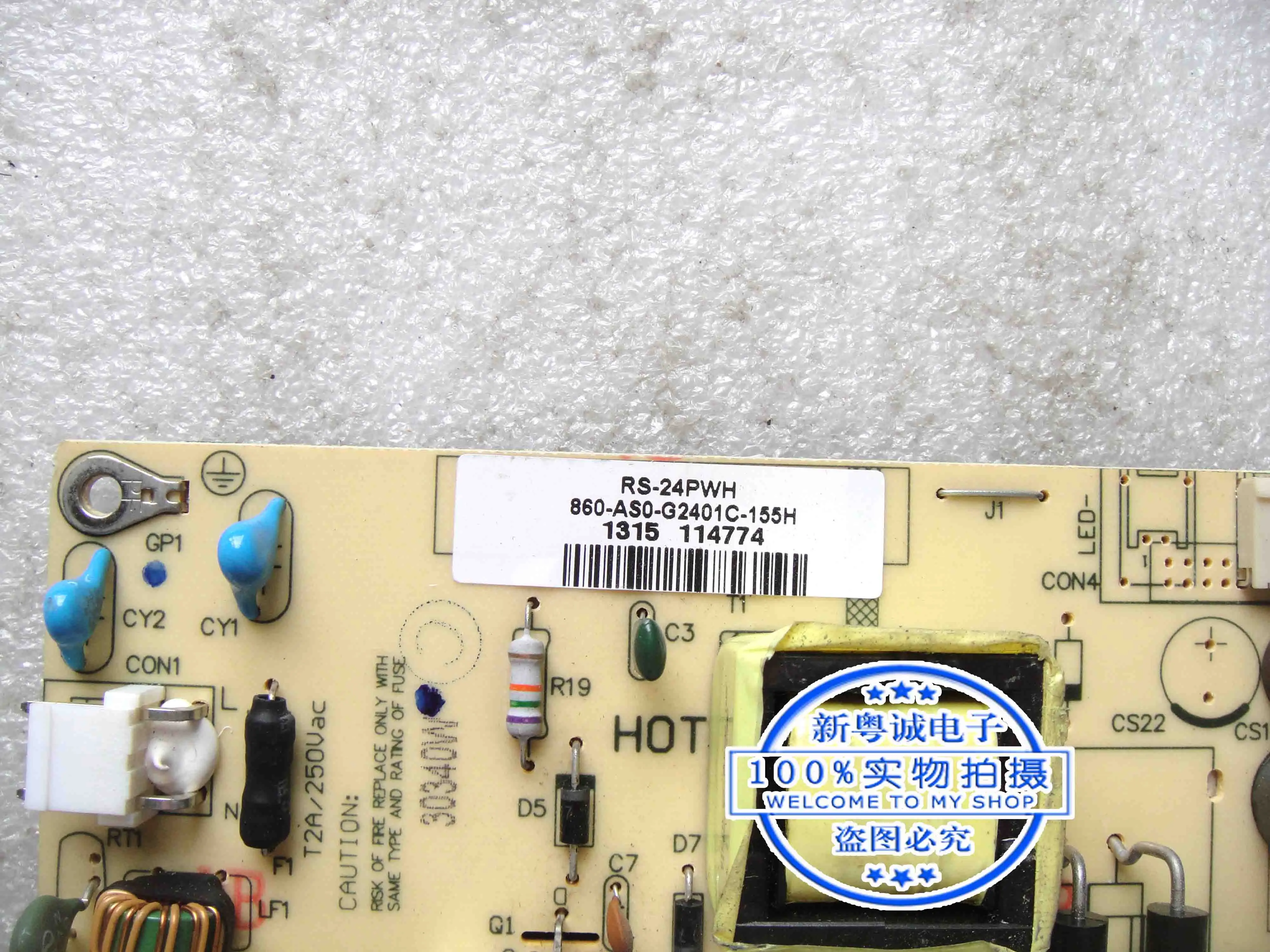 LED1918 LED2418 power supply board SHG2401E155S RS24PWH D