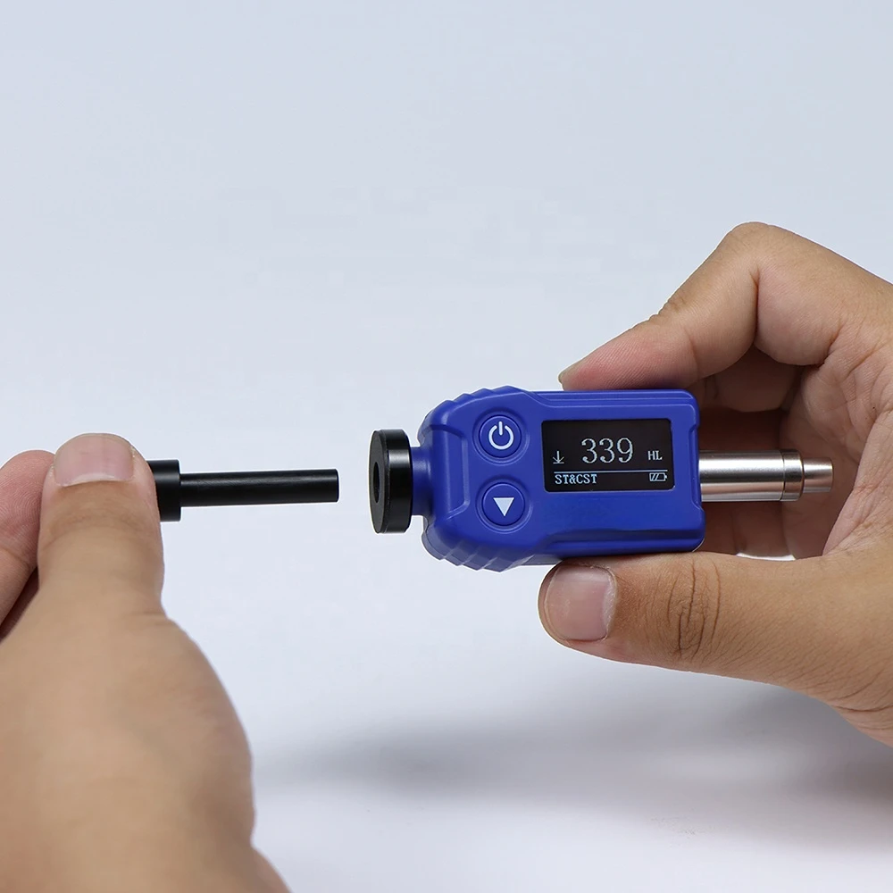 GOYOJO DC-252DC 7-in-1 Pocket Pipe Superficial Surface Leeb Hardness Tester Scleroscope HL/HV/HB/HS/HRA/HRB/HRC Scales USB Metal
