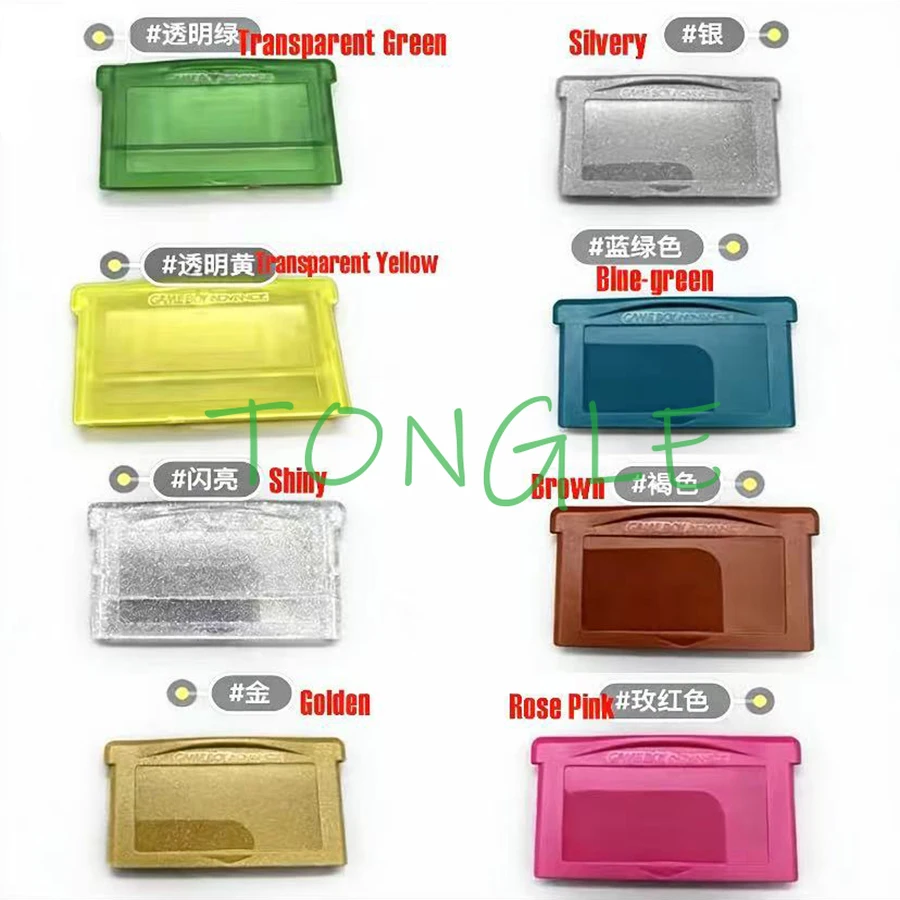 

Высококачественный пластиковый корпус-футляр, чехол для игровых карт GBA