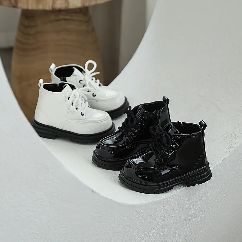 

Сапоги New Kid Boot 2025 Autumn Boy Boot Wear Resistant Anti Slip Gril Shoes Fashion Casual Kid Shoes Versatile Warm Gril Boots