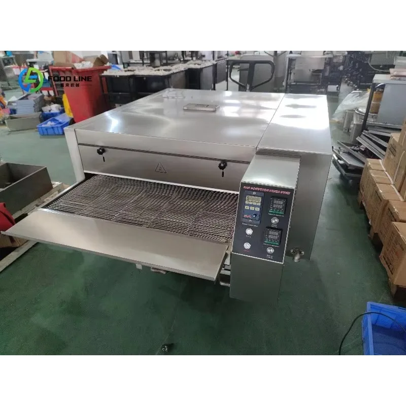 Customized 18 Inch 32 Inch Belt Pizza Oven Pizza Belt Oven Commercial Impinger and Conveyor Ovens