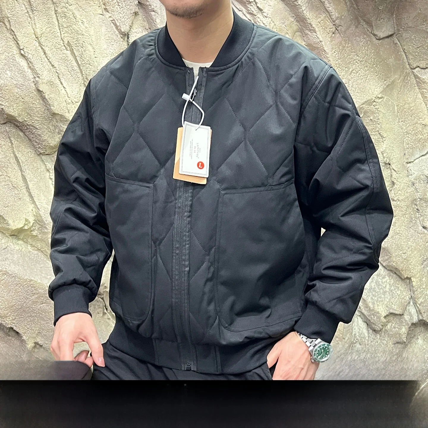 

Warmth Insulated Cotton Jacket Ball Collar Unisex Autumn Winter New Arrival Fashionable Standard Fit Youthful Polyester Fiber