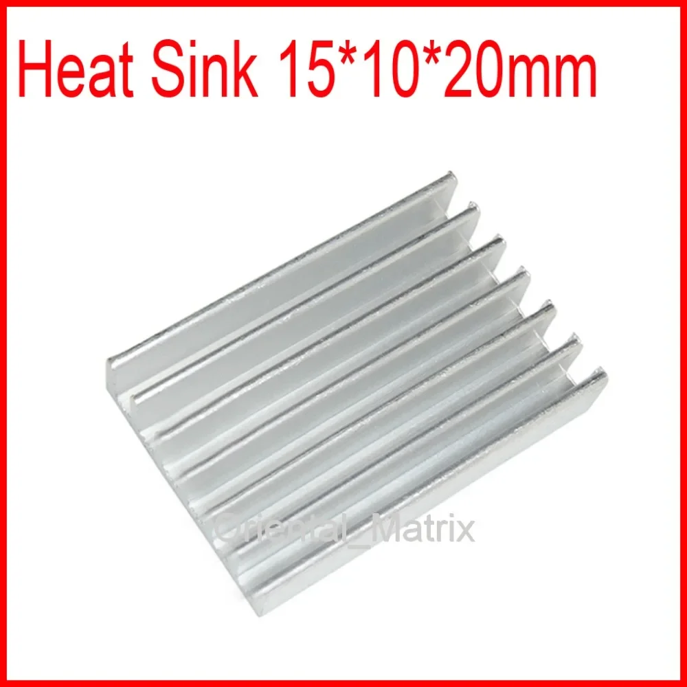 Free Shipping 20pcs 30*20*6mm HeatSink Heat Sink Radiator Small Radiator - Silver