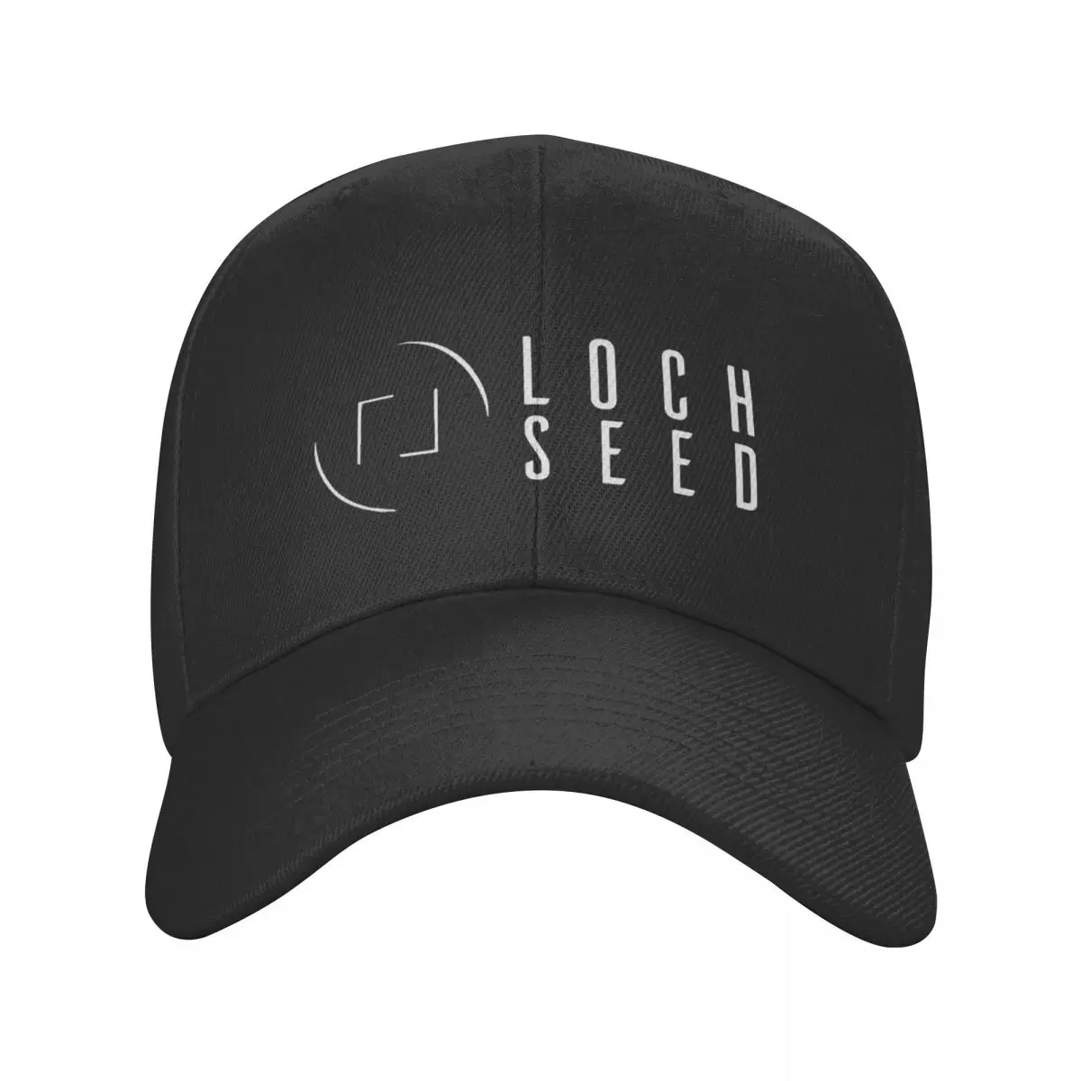 Loch Seed Side Icon White Baseball Cap derby hat sun hat birthday New Hat Women Men's