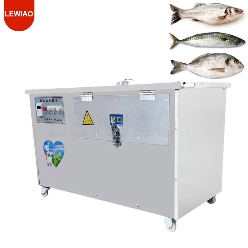 Commercial Automatic Fish Killing And Descaling Machine Large Fish Scale Removed Maker