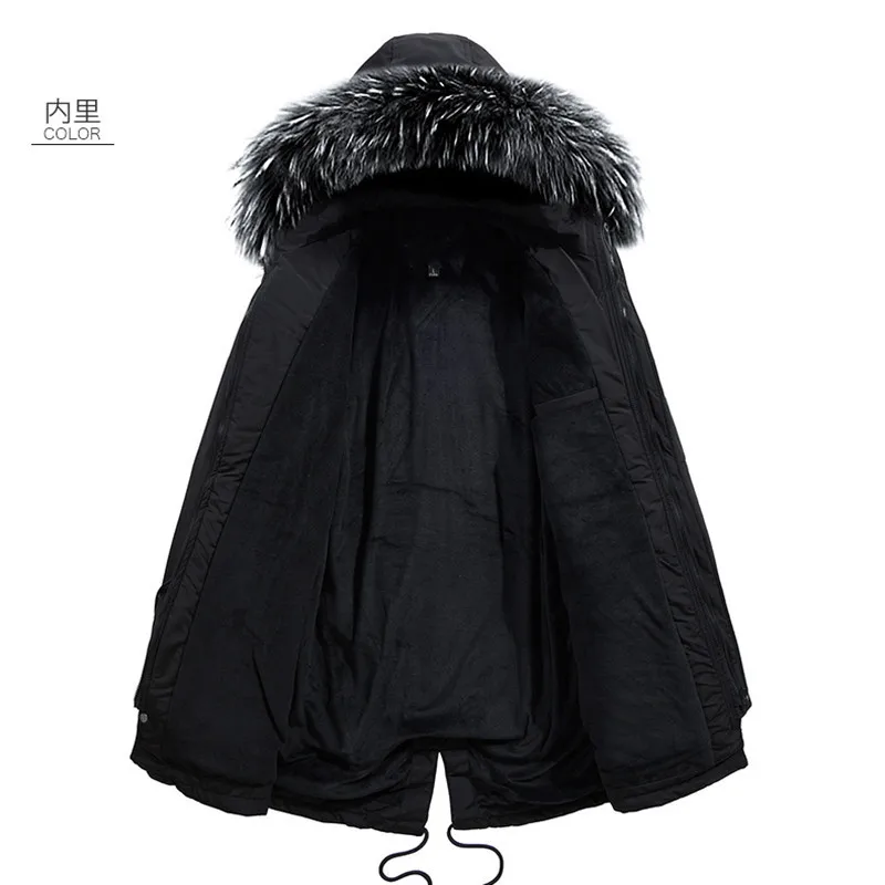 Youth Thickened Solid Color Cotton Jacket Warm Casual Autumn Winter Zipper Side Seam Pocket Fit Coat