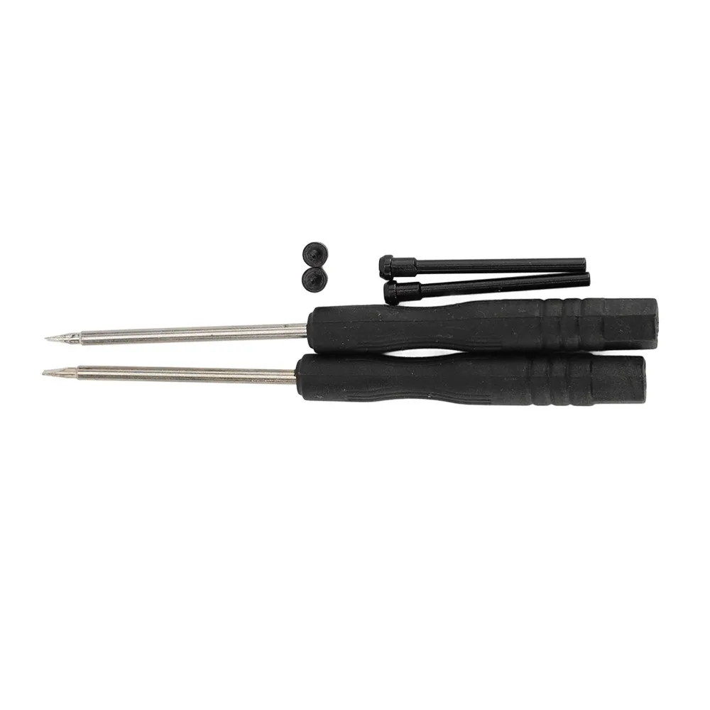Metal Watch Spring Bars Black Screw Rod Length 29mm Watch Link Bar Replacement Screwdriver Removal Tool for For T rex 3
