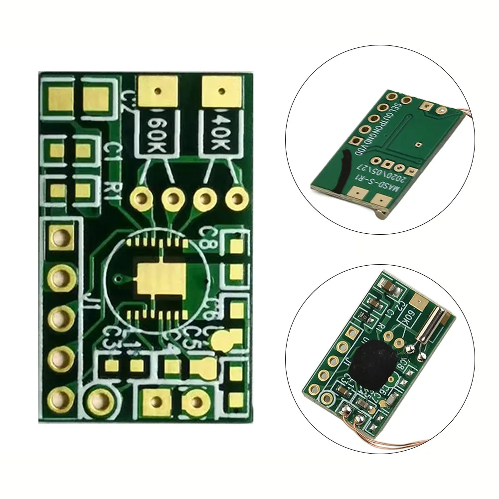 DCF77 Receiver Module Perfectly Synced with Timing Center No Antenna Required Reliable and Accurate Timekeeping