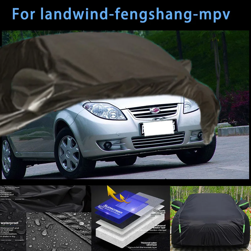 

For landwind-fengshang-mpv Outdoor Protection Full Car Covers Snow Cover Sunshade Waterproof Dustproof Exterior Car accessories