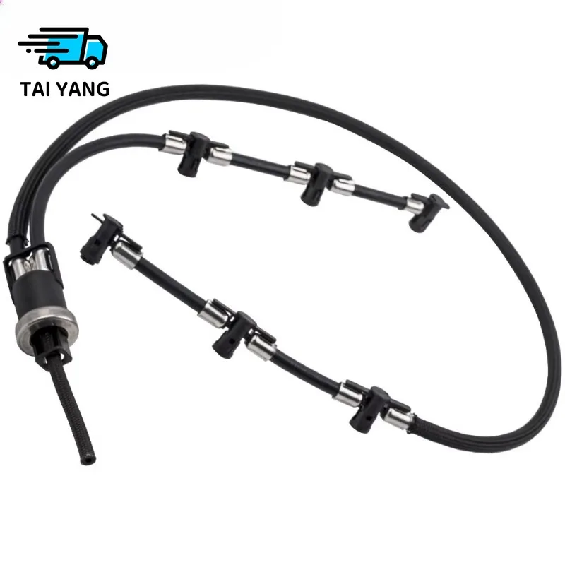 059130218H Auto Parts Fuel Return Line Road Hose Crude Oil Injector Hose Leak Line  for Audi A4 A6 C7