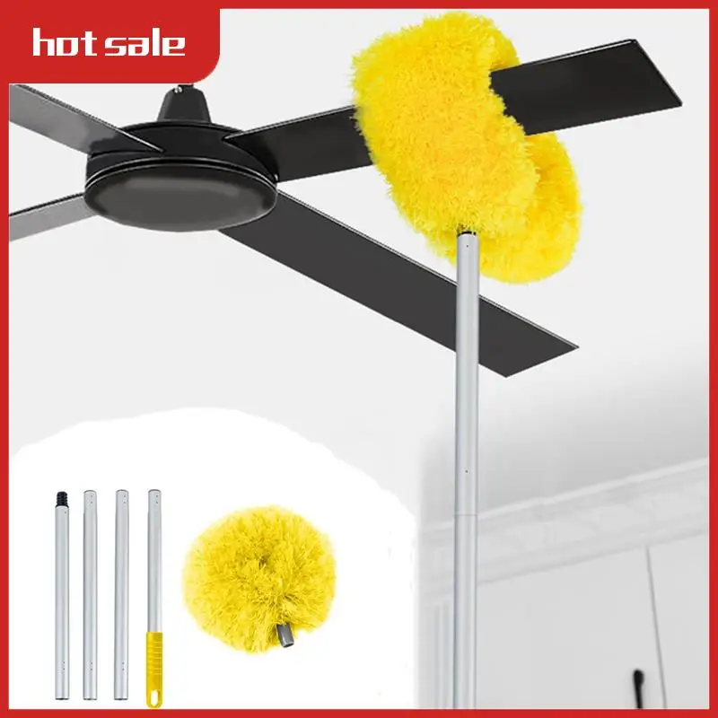 

A50M-Ceiling Fan Cleaner Duster Fan Duster Microfiber Ceiling Fan Duster With Extension Pole Duster For Furniture