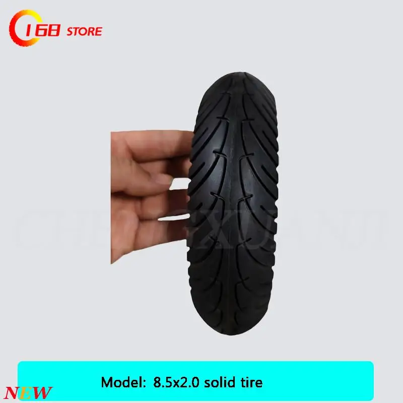8.5x2.0 non inflatable solid tire, suitable for electric scooter tires