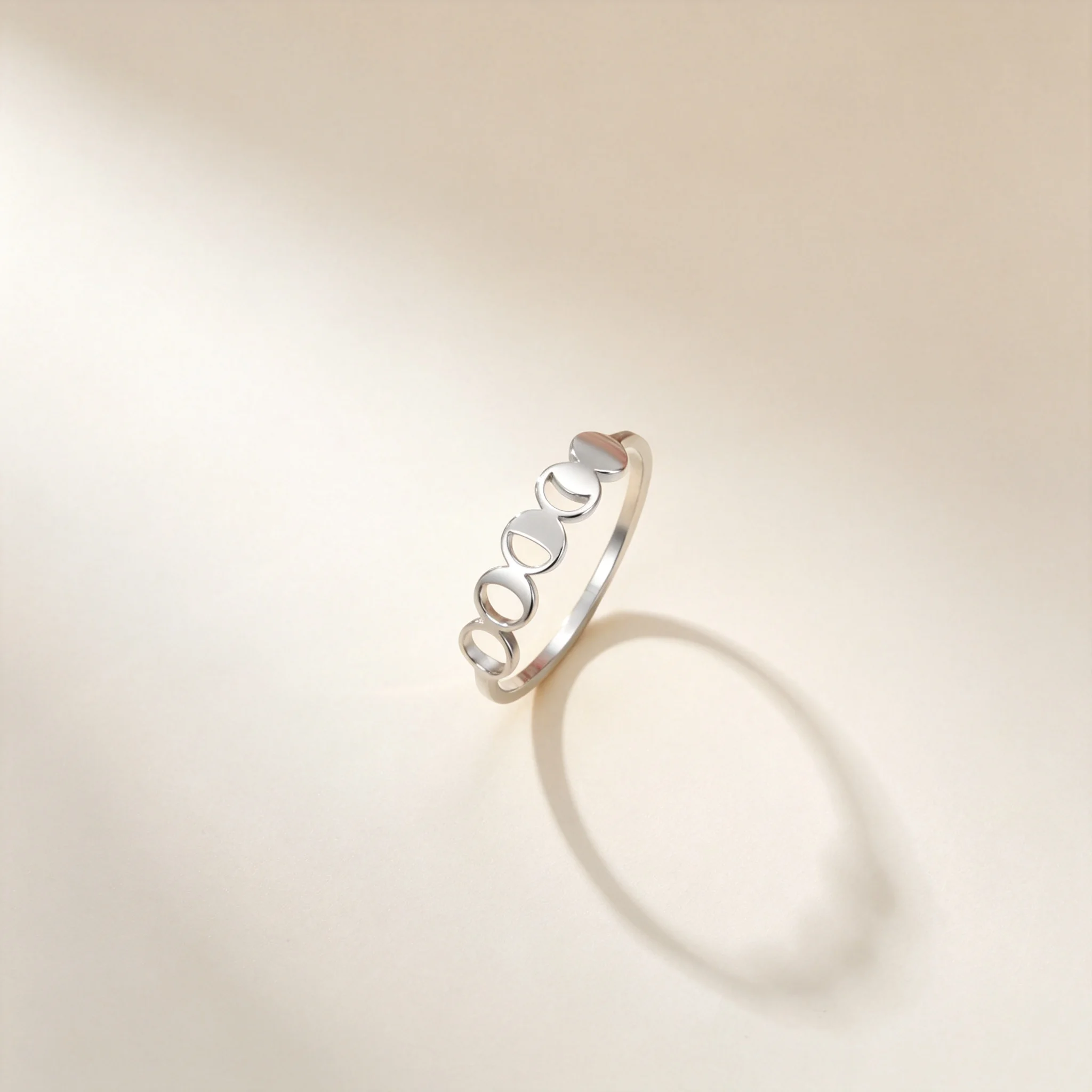 1pc Moon Phase Ring Stainless Steel Witch Amulet Finger Rings Fashion Celestial Jewelry Birthday Gift for Women
