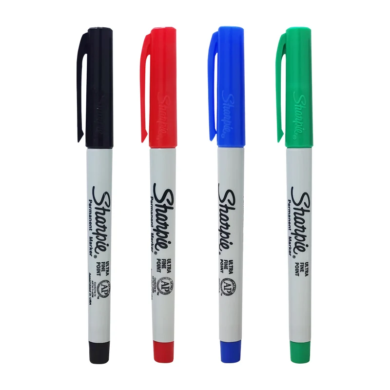 Sharpie Permanent Markers 37001 Ultra Fine Point  Quick Drying And Fade Resistant  Marker Frawing, Coloring,Poster Marker 12pcs