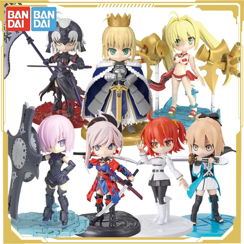 

Bandai Original Fate Grand Order Anime Figure Nero in Swimsuit Fujimaru Ritsuka Action Figure Toys for Boys Girls Kids Gift