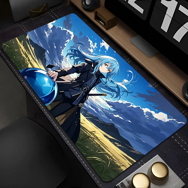 E-sports Gamer Mouse Pad That Time I Got Reincarnated as a Slime Anime Desk Mat PC Accessories Pads Large size Gaming Mousepad