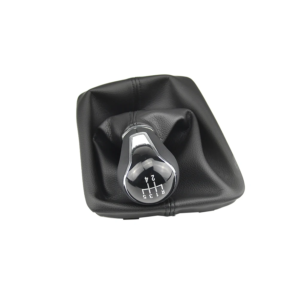 

Car-Styling 5/6 Speed Gear Stick Shift Knob Level Leather Boot Fit For Seat Leon 5Doors 2012-2020