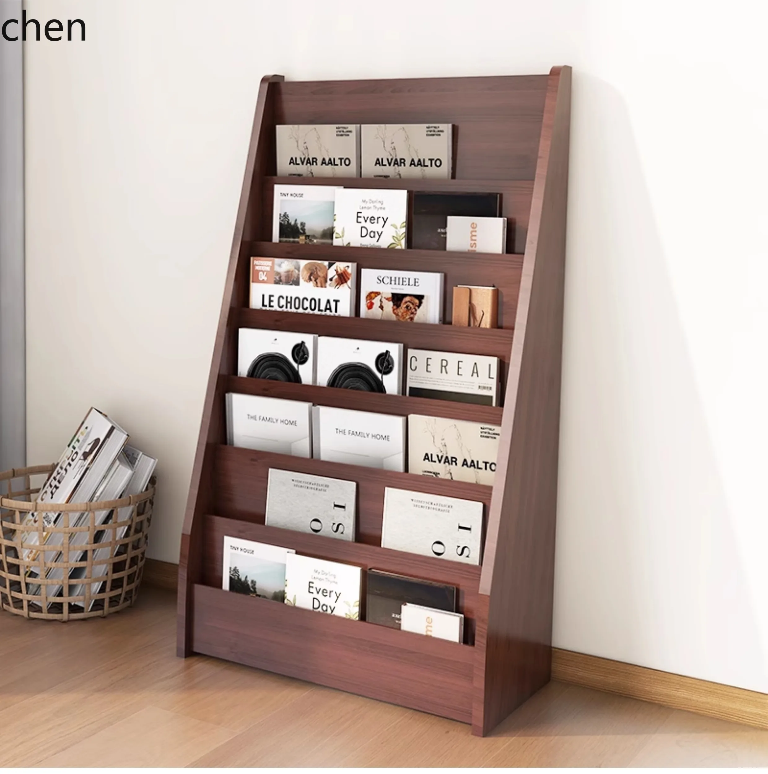 

YXY Magazine Display Rack Floor Standing Book and Newspaper Rack Flyer Holder Book and Newspaper