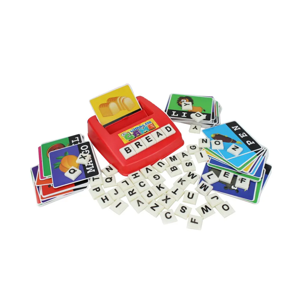 

Игровой набор для изучения алфавита: развивающая машина для детей, карточки для раннего обучения грамоте