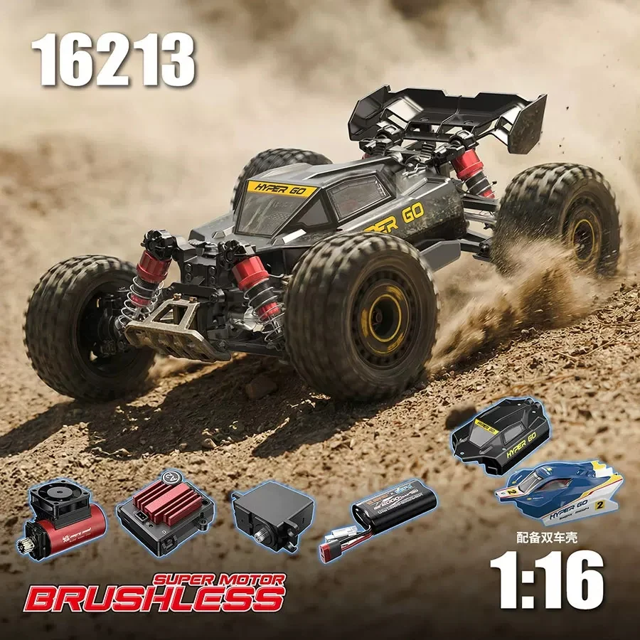 

HYPER 1/16 16213 remote control electric high-speed brushless four-wheel drive big foot off-road vehicle racing card