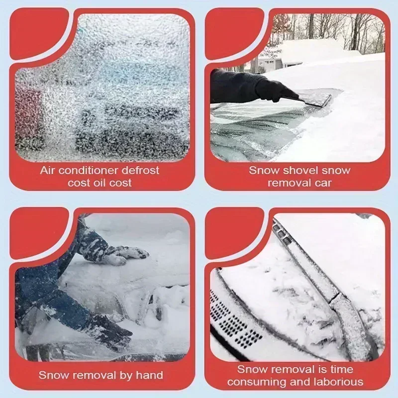 Auto-Zubehör für den Außenbereich Windschutzscheiben-Schnee- und Eisschutz Abdeckung Schneeschutz Eisschutz für Frontscheibe – Detail 6