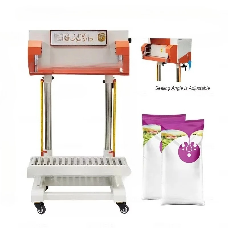 آلة تسخين وختم أكياس الأرز الثقيلة الأوتوماتيكية العمودية على الوجهين