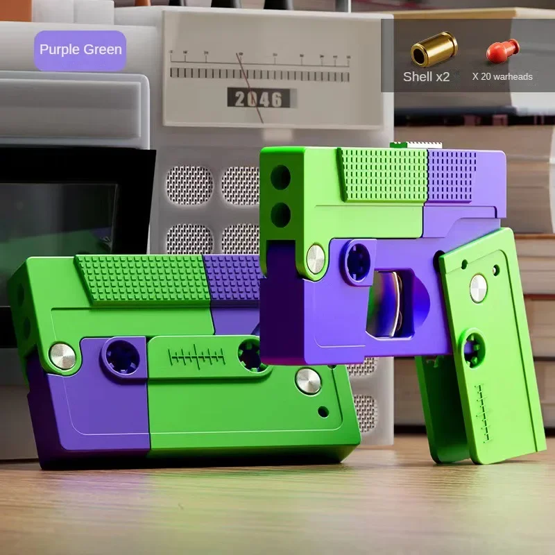 大人のための折りたたみ式テープおもちゃの銃,折りたたみ式,オンスタルオーディオ,バーストシェル,シミュレーション,ナイロン,弾丸銃,スポーツ玩具