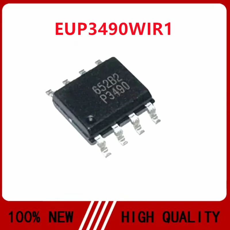 2PCS/LOT EUP3490WIR1 EUP3490 P3490 SOP-8 Integrated circuit IC chip