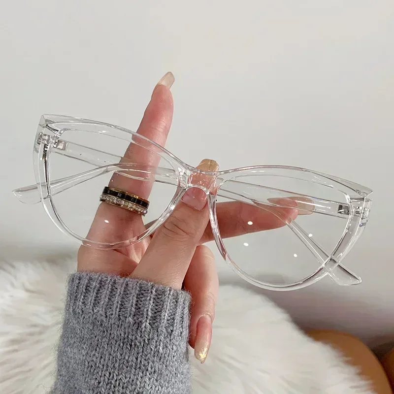 Vintage High Definition Cat Eye Myopie Brille Anti Blaues Licht Kurzsichtigkeit Brillen Ultraleichte Minus Sichtbrille 0 bis -4,0 – Detail 9