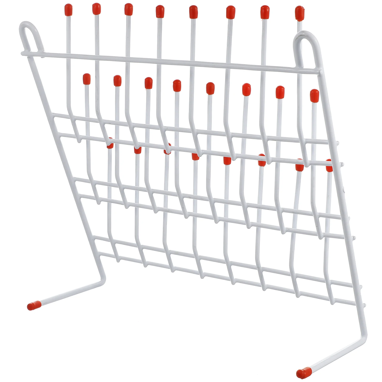 

Test Tube Draining Rack Laboratory Metal Drying Holder Organize Glassware Science Lab Equipment Laboratory Beaker Drying Holder