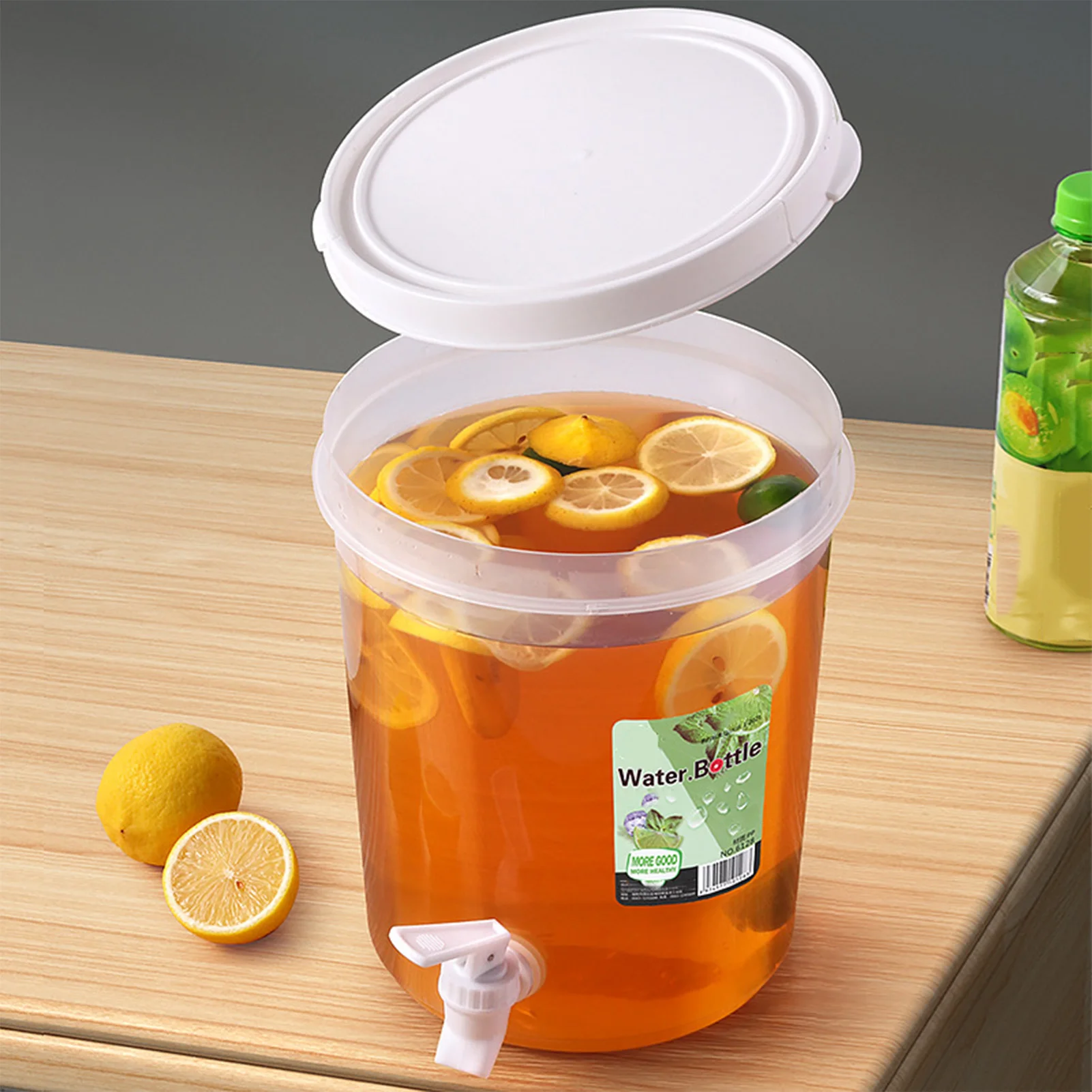 Food Grade PP Water Pitcher for Home Kitchen Housewife 3.5L 5L Cold Drink Dispenser with Faucet BPA Free Juice Container