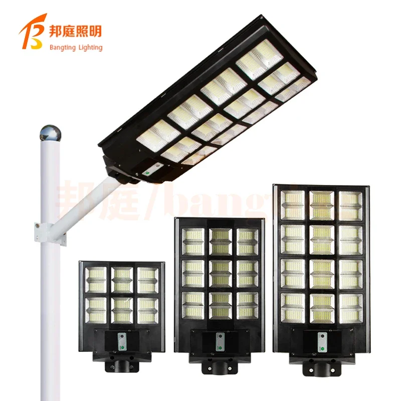 Solar Lights Outdoor Garden 15000 Lumens Lighting House Yard Wall Lamp Waterproof Motion Sensor 713COB Solar Street Light