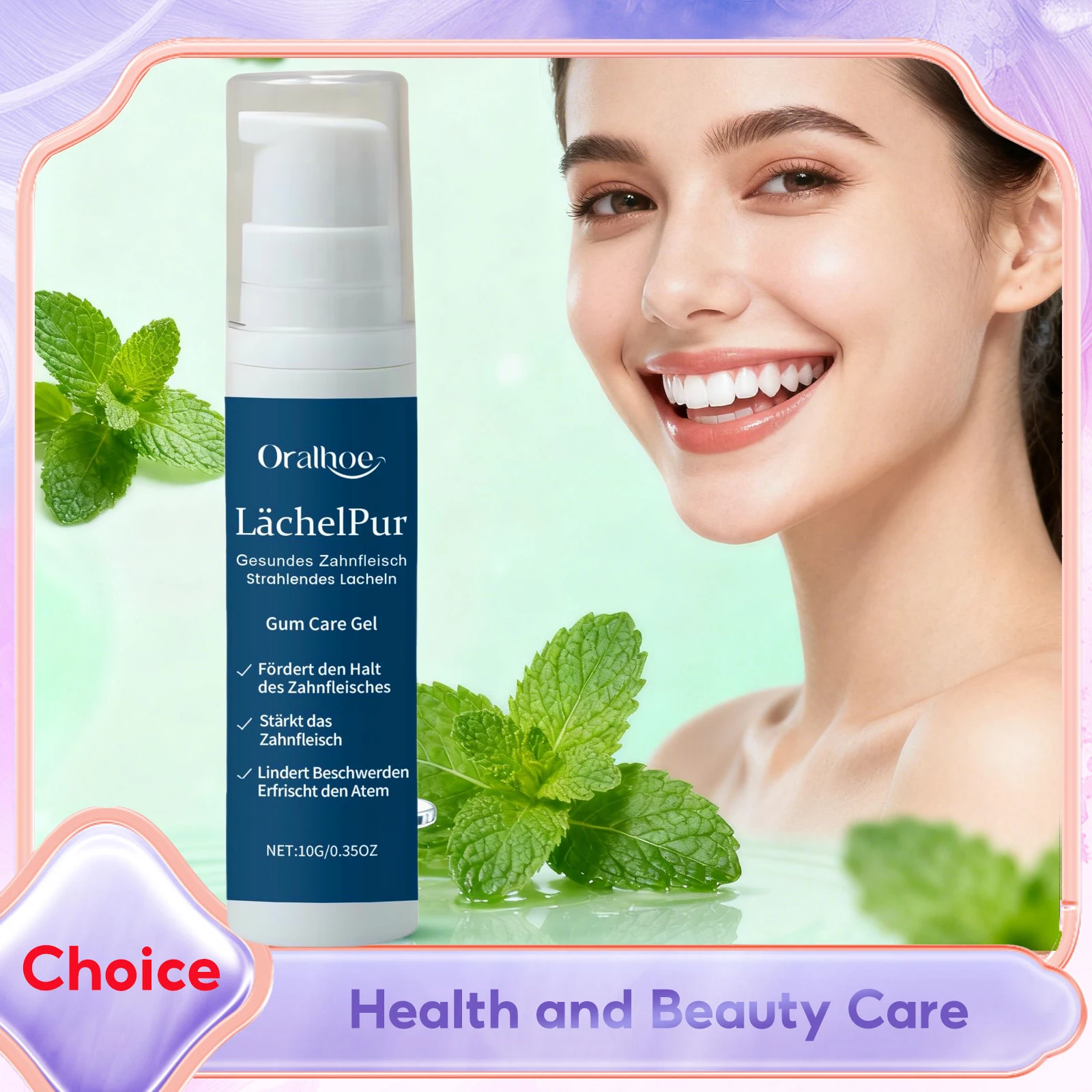 جل إصلاح اللثة للأسنان يخفف من قرحة اللثة والحساسية والتنظيف العميق والجير بنكهة النعناع الطازج والعناية بالفم واللثة جل العلاج الفوري #3