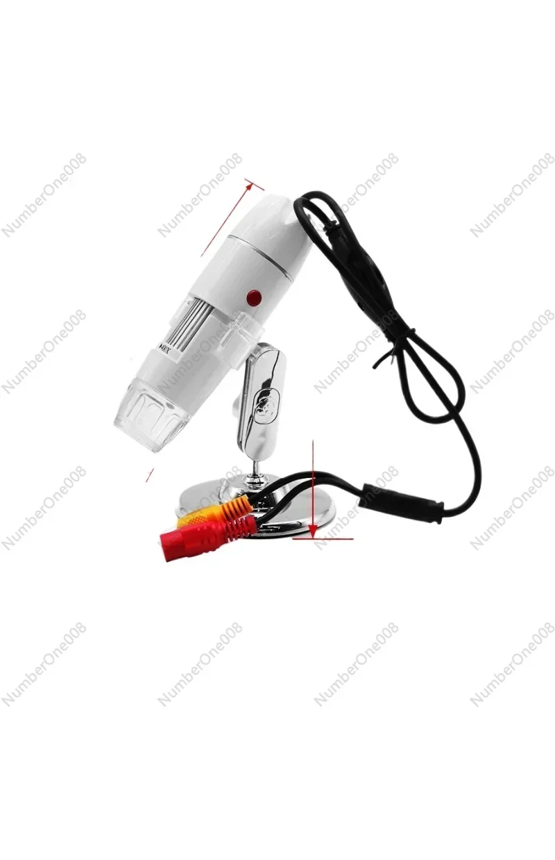 

TV with Screen AV Interface High Definition Digital Electron Microscope 400 Times Magnifying Glass Plus 7 Inch Screen