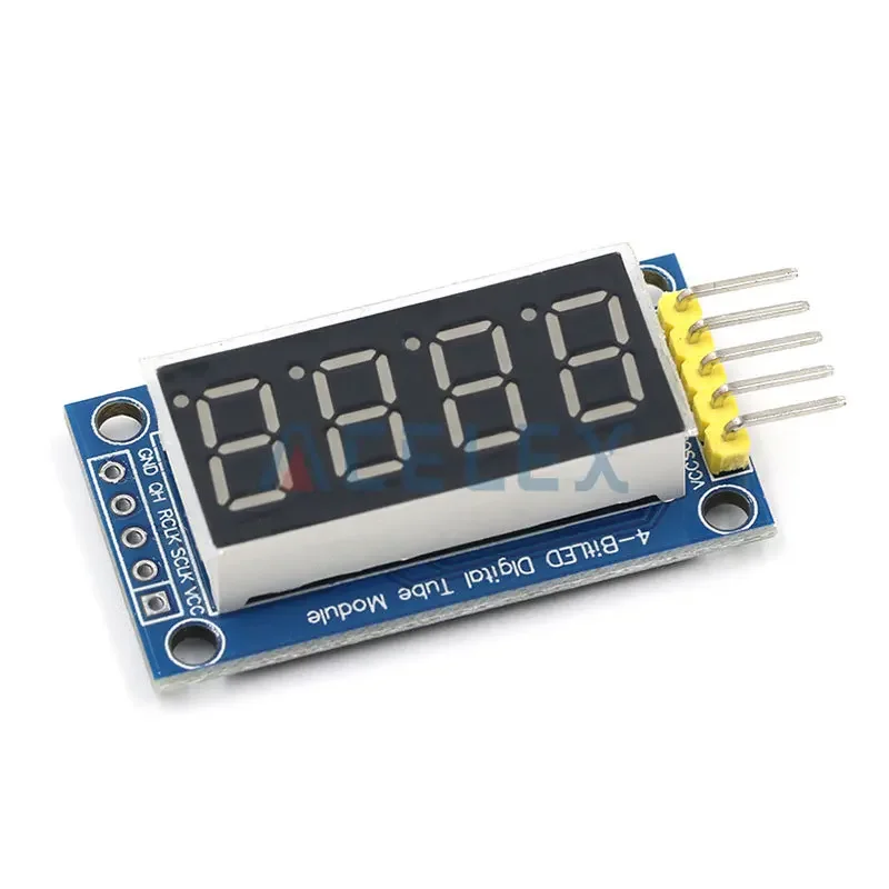 4 Bits 4bit Digital Tube LED Display Module Red Four Serial forArduino 595 Driver image 5