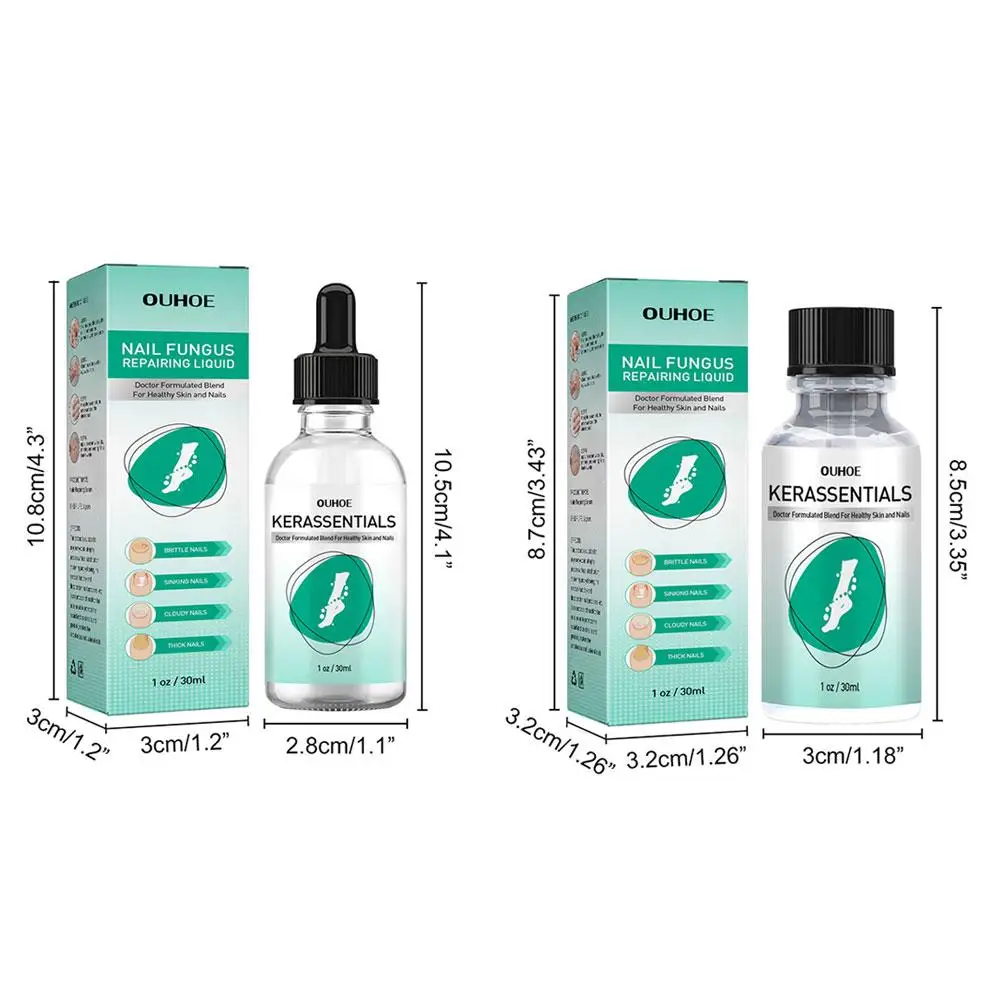 Nail Fungus Treatment Serum Foot Repair Liquid Toe Nails Fungal Removal Gel Anti Infection Paronychia Onychomycosis Cream 30ml