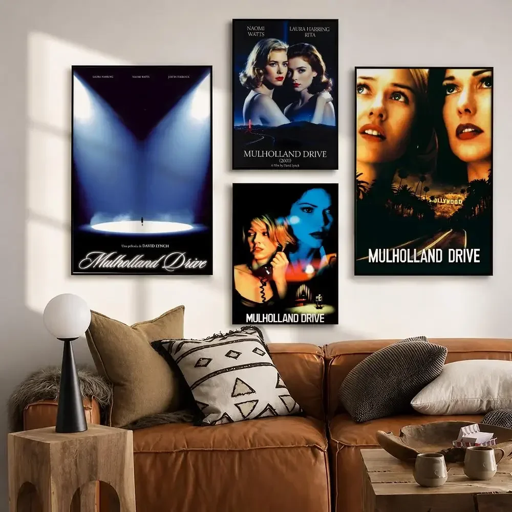 Upgrade Entertainment M-Mulholland DriveS Poster HD poster wall art self-stick no-residue for home cafe office great gift
