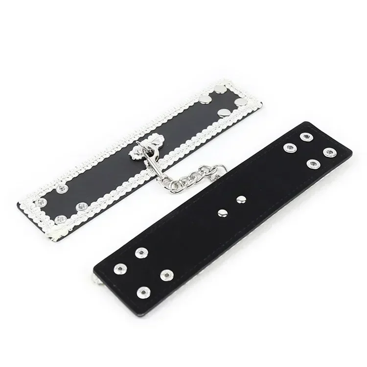 Adult Games Fetish Flirt Sexy Leather Restraints Bondage Hand Cuffs BDSM Handcuffs Sex Products Erotic Toys Sex Toys For Couples