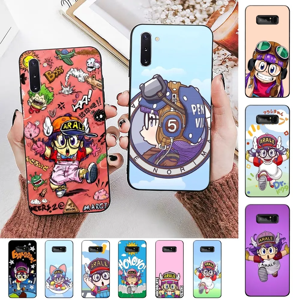 D-Dr S-Slump A-Arale Phone Case For Samsung Note 8 9 10 20 pro plus lite M 10 11 20 30 21 31 51 A 21 22 42 02 03