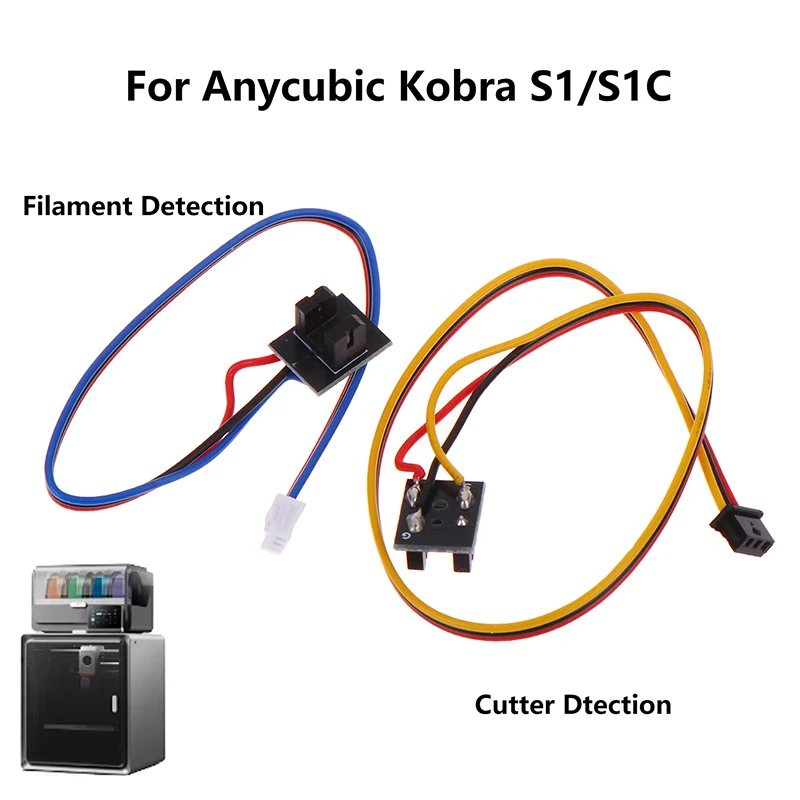 For Kobra S1 / S1C Filament Cutter Material Break Detection PCB Sensor Model For 3D Printer Accessories