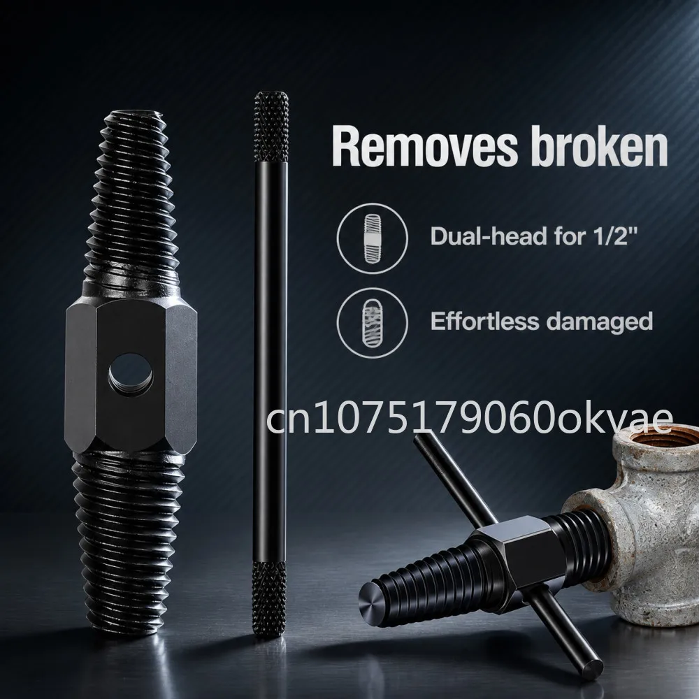 Broken Screw Extractor for Water Pipe Damaged Bolt Remover 1/2