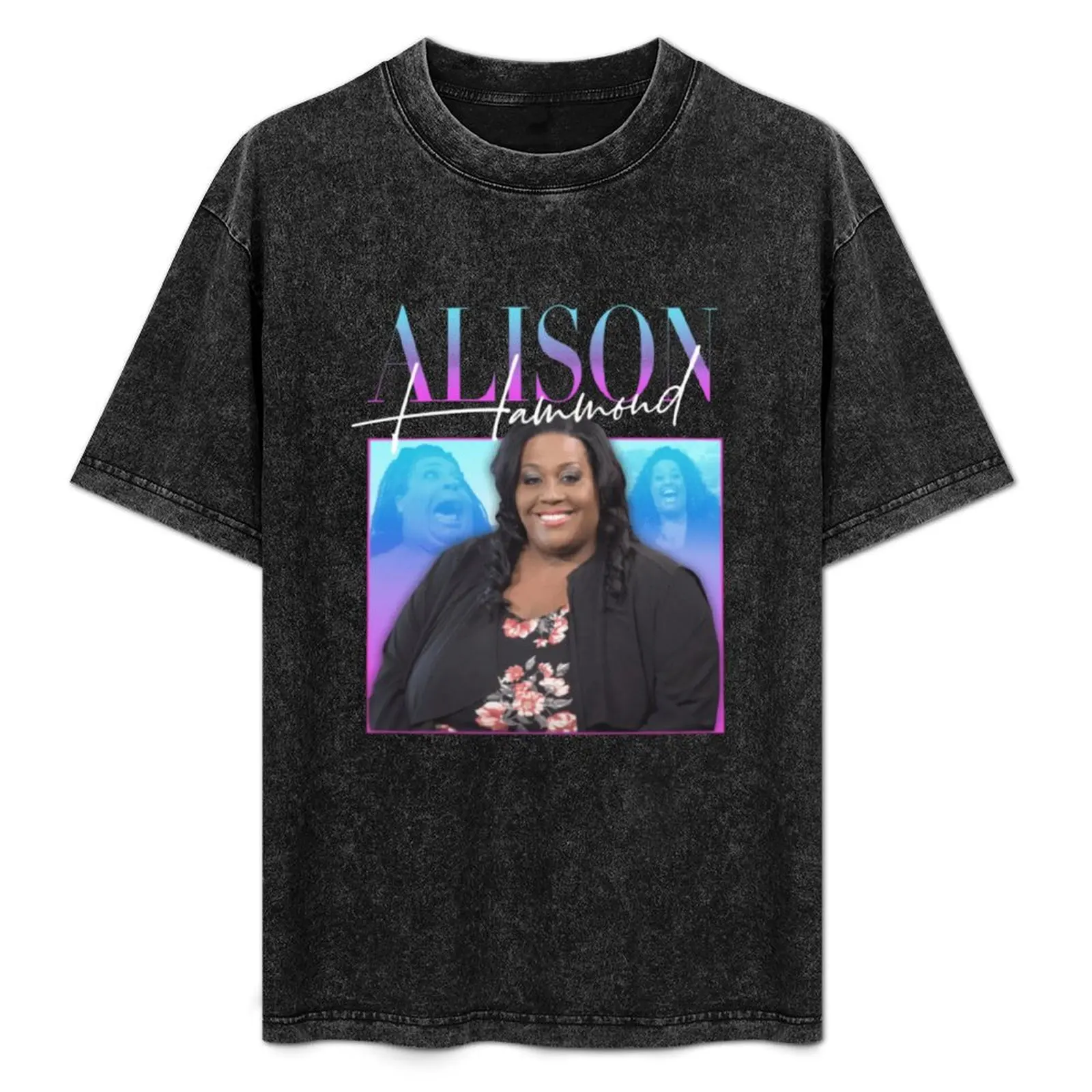 

ALISON HAMMOND T-Shirt Basic Tee Shirt for Everyday Outfit
