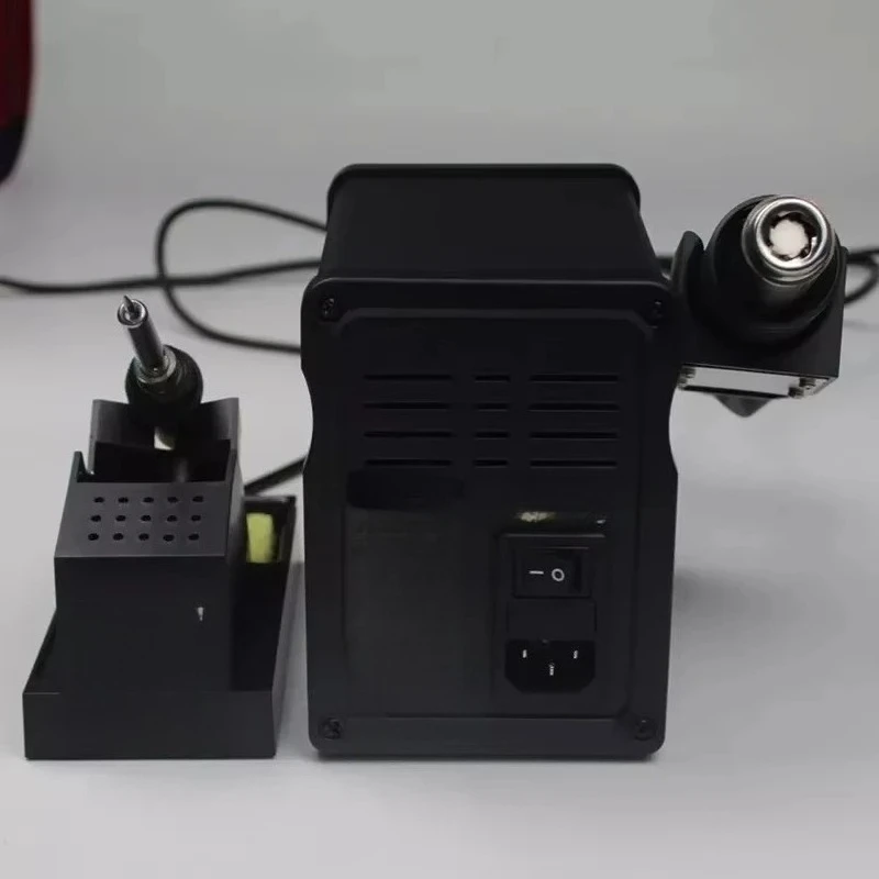 AT8586 2 In 1 750W 220V/110V Advanced Hot Air Soldering Station SMD Rework Station Mobile Phone Repair Station