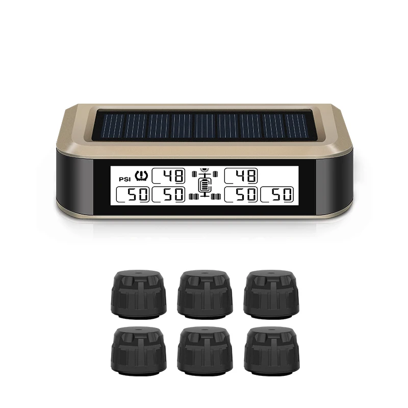 

Promotion Original CAREUD T601 Tpms 6 External Sensor Truck Trailer RV Wireless Tire Pressure mon itoring System