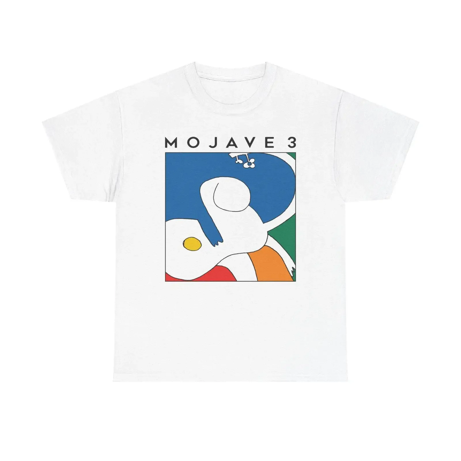Mojave 3 T shirt Slowcore Indiefolk Dreampop Indiepop vintage Washed Breathable Unisex Versatile streetwear Slightly Stylish