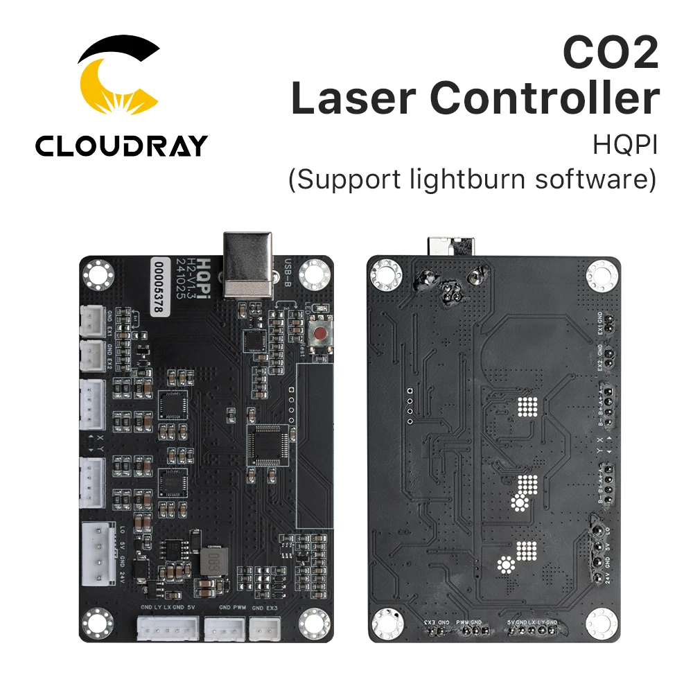 Cloudray CO2 Laser Controller HQPI High Precision for Wood Acrylic Cutting Laser Engraving Cutting Carving Machine