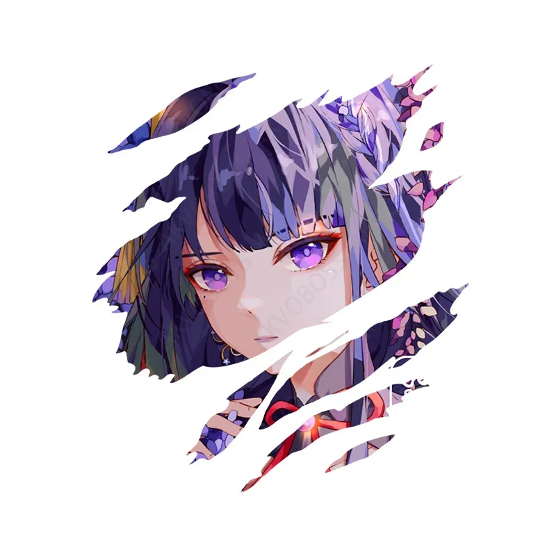 

1PC Awesome Anime Ripped Effect Sticker, Nice for Motorcycles, Laptops, Skateboards, Notebooks to Add Edgy Vibe