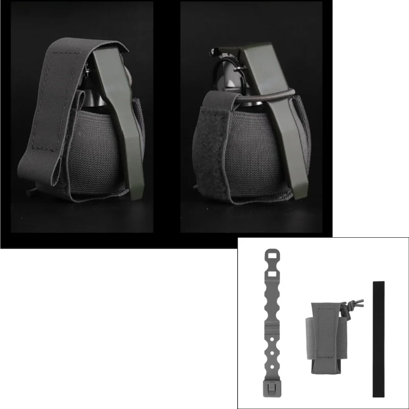 

Multi-Purpose Grenade Bag | MOLLE Compatible Flashbang Storage Pouch | For Hunting Adventure Accessories