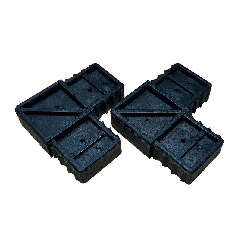 

5PCS Plastic Corner Code Square Tube Connector Door And Window Corner Code Bay Window Connector Joint Steel Subframe Corner Code