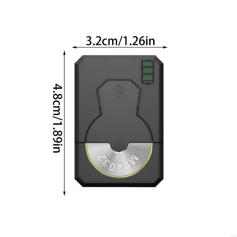 DXAB Chargeur batterie rechargeable DXAB ML2032 ML2016 ML2020 ML1220 Station quai pour les montres